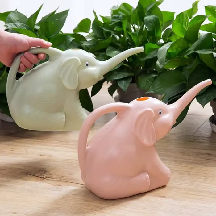 Arrosoir en Forme d'Éléphant pour user inage, Bouteille d'Eau pour Plantes et Fleurs Succulentes