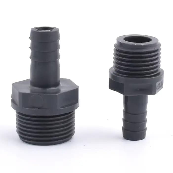 1/5 pièces 1/2 "3/4" 1 "filetage mâle à 8-16mm connecteurs pagode connecteur de tuyau d'arrosage de