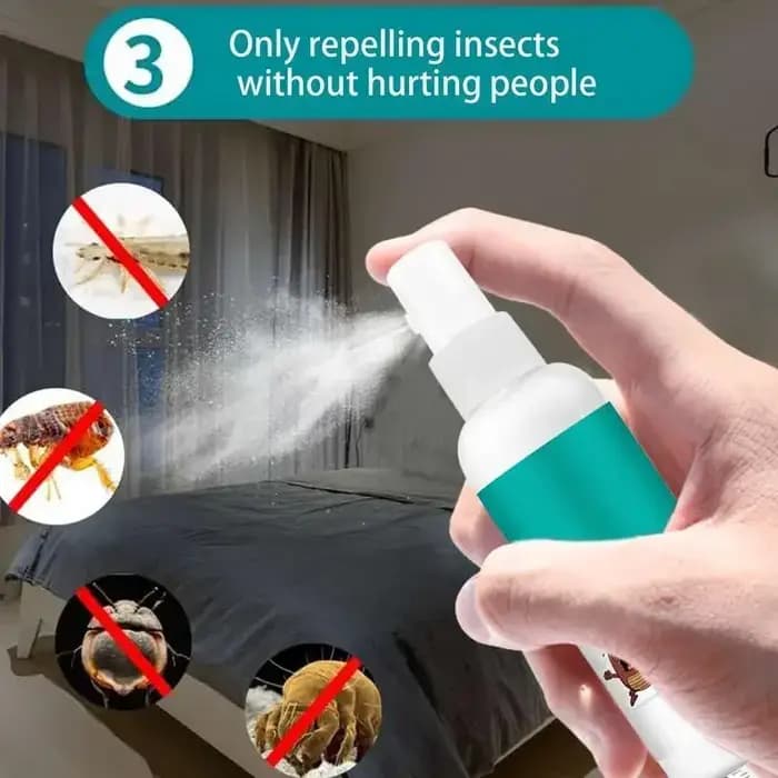 100ml expire les puces pour animaux de compagnie traitements de poux Spray rapide et pratique puces
