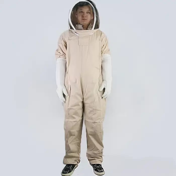 Combinaison d'abeille avec gants, combinaisons de protection pour apiculture, combinaison profession