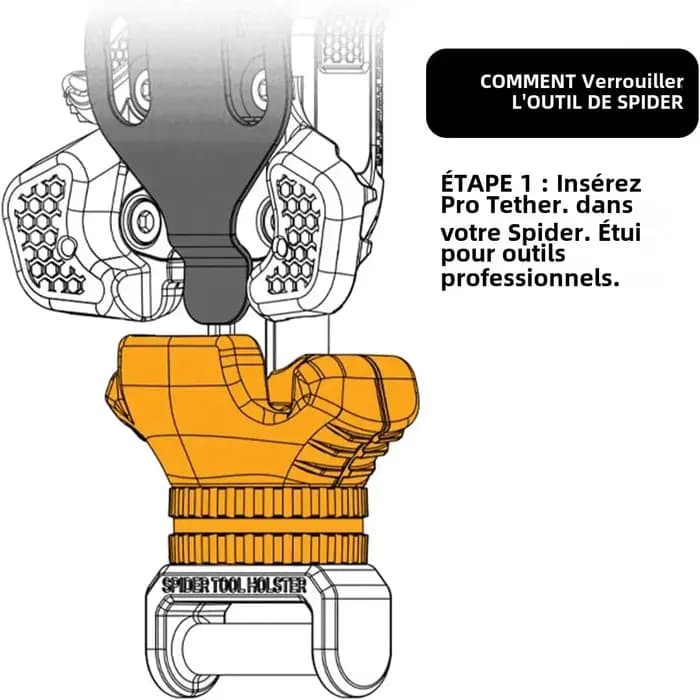 Étui à outils Spider - Attache