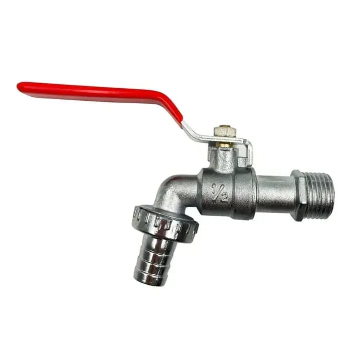 Robinet extérieur en alliage de zinc de 1/2 à 3/4 pouce avec buse