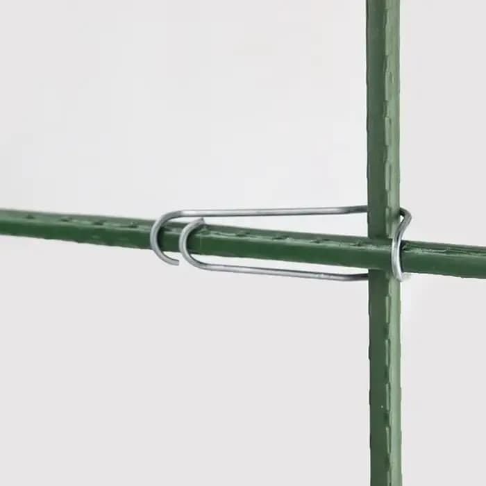 Anneau de raccordement pour plantes, clip de jardin, connecteur de cage, connecteur de piquet de jar