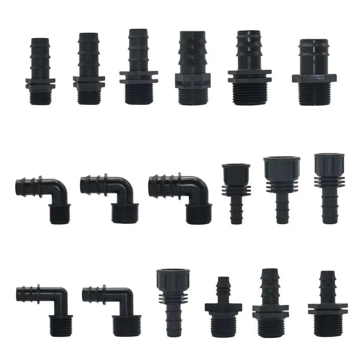 Connecteur de filetage de tuyau, 16mm 20mm 25mm 32mm, 1/2 3/4 1 pouce, filetage mâle femelle, raccor