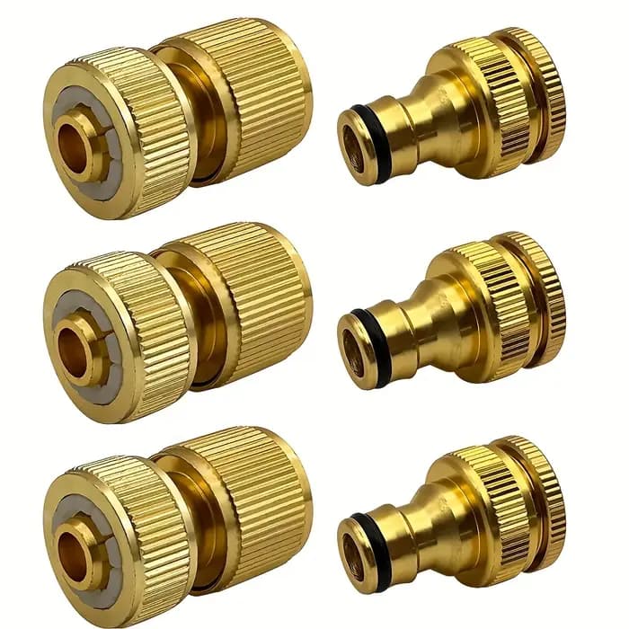 Jeu de connecteurs de tuyau en aluminium Standard ue