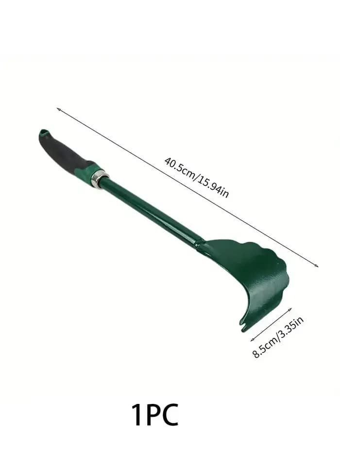 2026-Raclette de nettoyage pour tondeuse à gazon avec brosse et manche long ergonomique