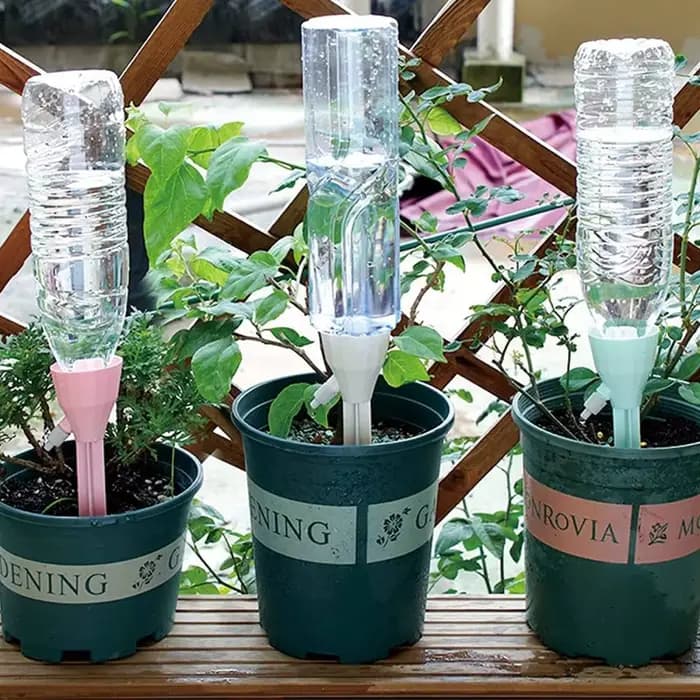 Système d'irrigation goutte-à-goutte réglable, pic d'arrosage automatique des plantes, goutteur d'ea