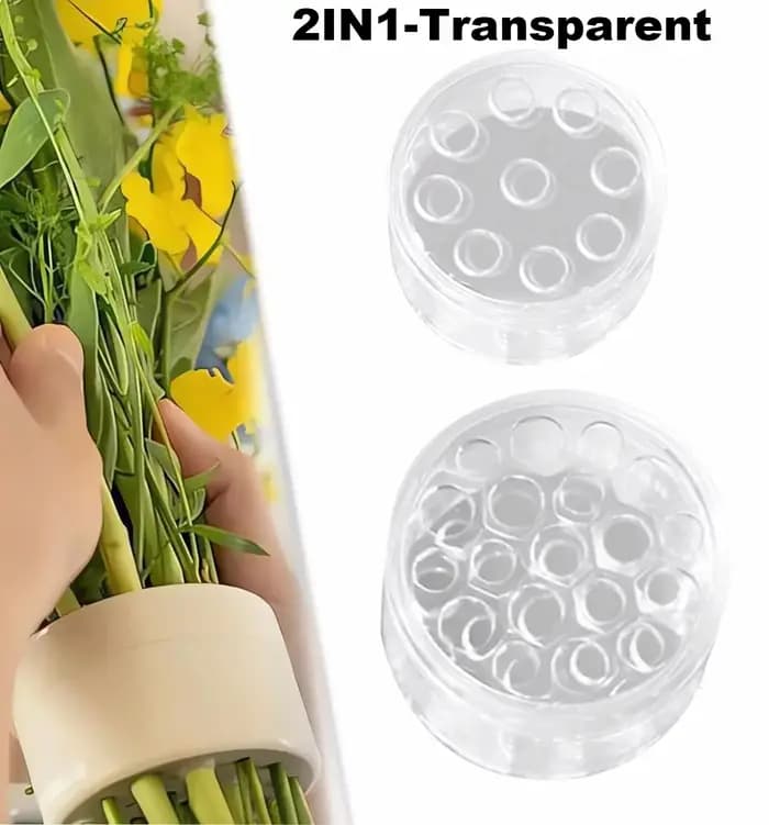 Support de tige en spirale pour fleurs Ikebana