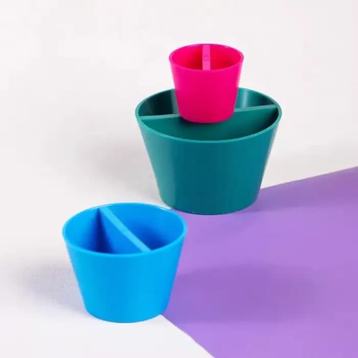 3 pièces/ensemble créatif jante cône outil de poterie en céramique en forme d'argile bord