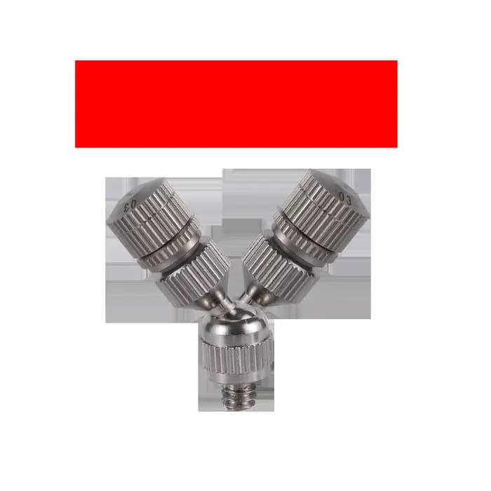 Buse de brumisation basse pression en acier inoxydable 303, 0.3/0.4/0.5mm, pulvérisateur d'irrigatio