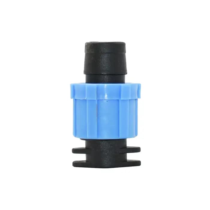 Valve de robinet à bande d'égouttement d'irrigation, 16mm, 5/8 pouces, coude, extrémité en T, connec