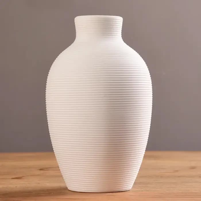Vase à fleurs en céramique pour la décoration intérieure