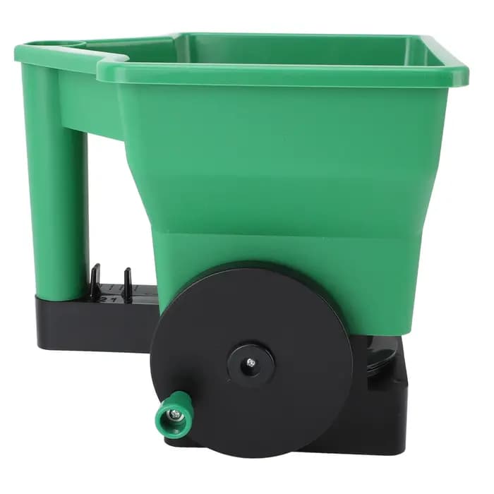 Semoir portable horticole, petit semoir manuel à manivelle, machine à fertiliser les pelouses et les terres agricoles, outil de semis pour serres