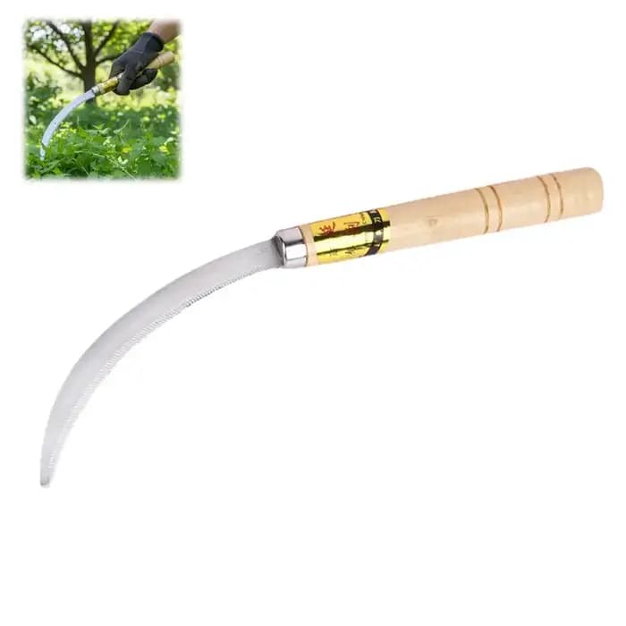 Serpette de jardinage domestique pour désherbage