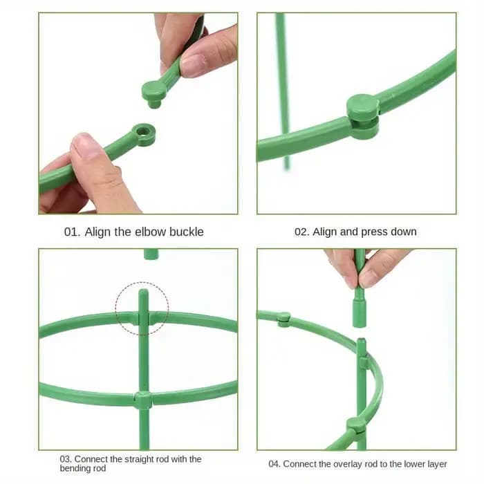 Support de plante en treillis pour le jardin, cages à tomate, degré de rouille, petit concombre, piq