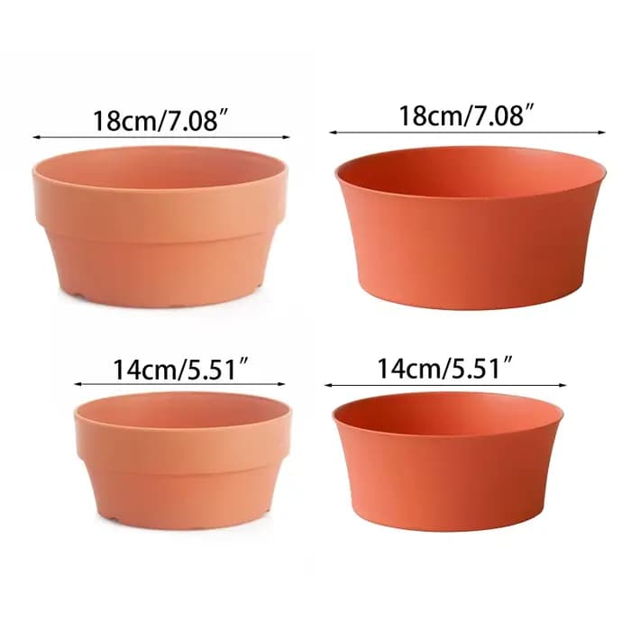 Plateau en Imitation de terre cuite pour plantes