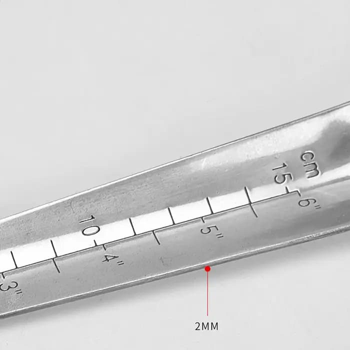 Pelle de jardin avec échelle - Outil manuel portable robuste en acier inoxydable multi-usage pour le jardinage et l'aménagement paysager
