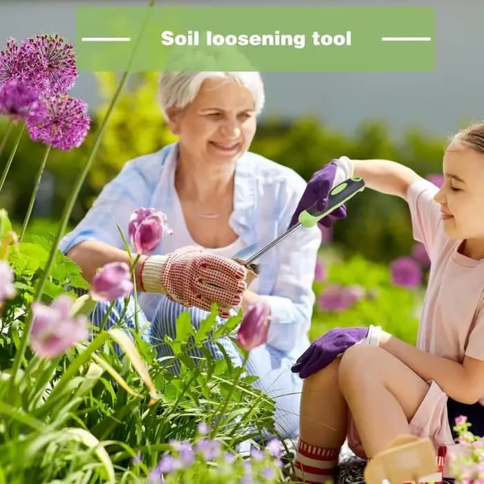 Outil d'extraction de mauvaises herbes robuste-dissolvant de racines ergonomique pour pelouse
