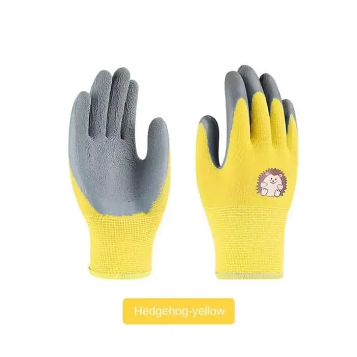 Gants de travail de jardin imperméables et durables pour enfants, antidérapants, de sécurité, de cou