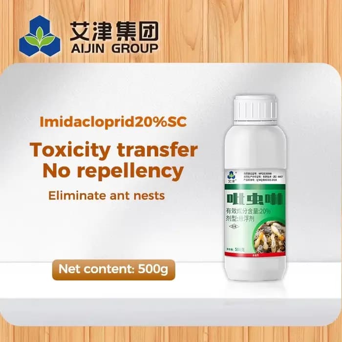 Imidaclopride 20% SC, produits anti-termites non répulsifs