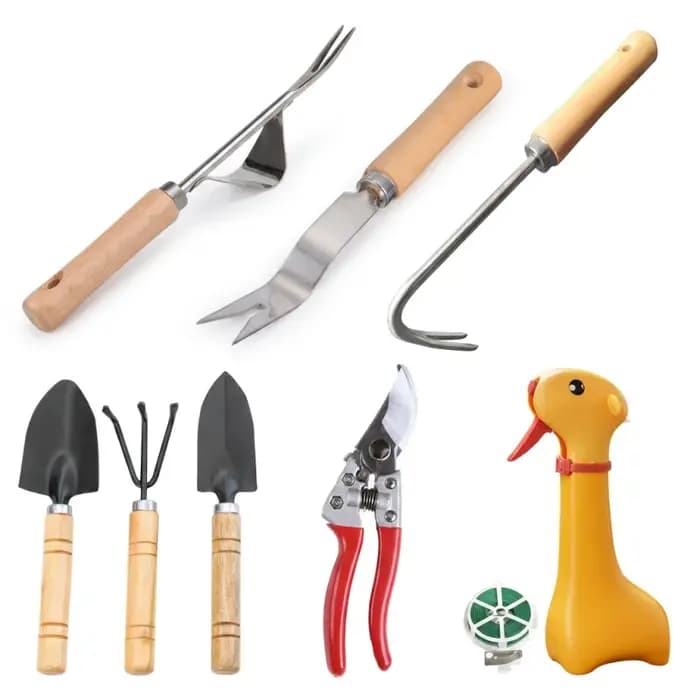 Ensemble d'outils de jardinage personnalisables
