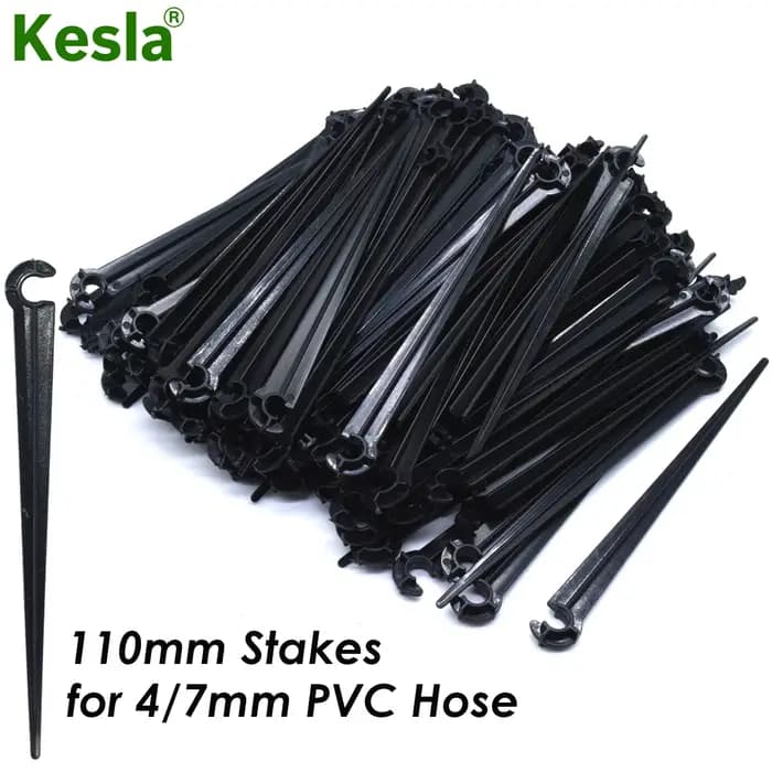 KESLA-Support de tiges pour l'd'argile goutte-à-goutte, partenaires de piquets de jardin, tuyau d'in