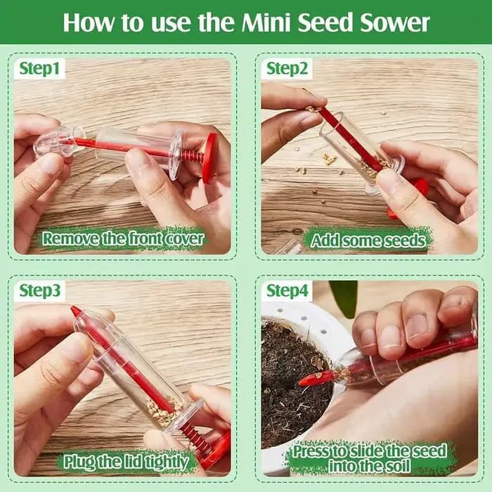 Mini planteur de semis pour les cadres de plantes