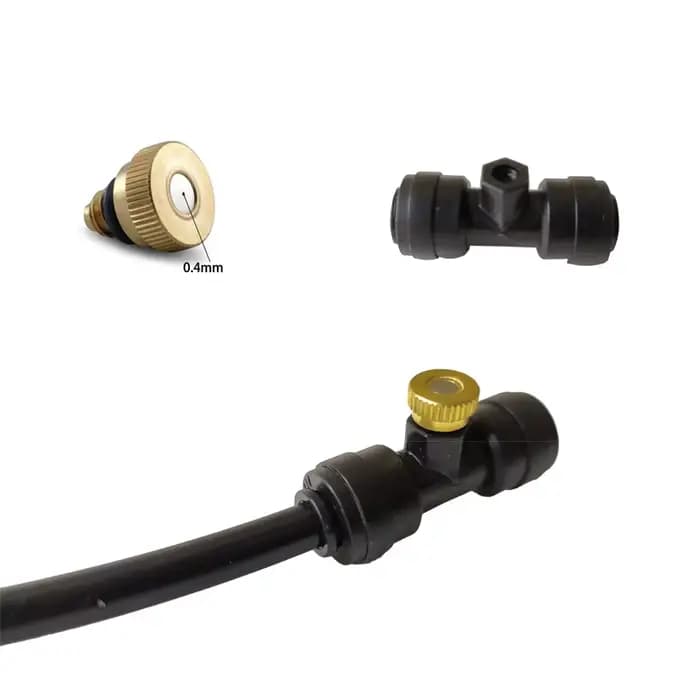 Système de brumisation DIY pour extérieur, pulvérisateur de jardin, ligne de brumisation de 10 m, 12