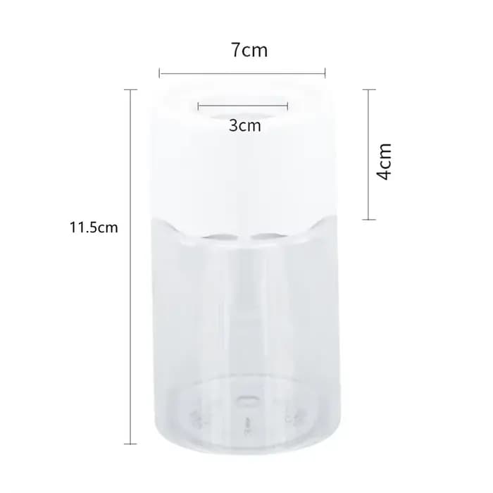 Mini Pot de fleur hydroponique, Vase de plante Transparent sans sol pour la décoration de la maison, Pot de plantes vertes en verre d'imitation