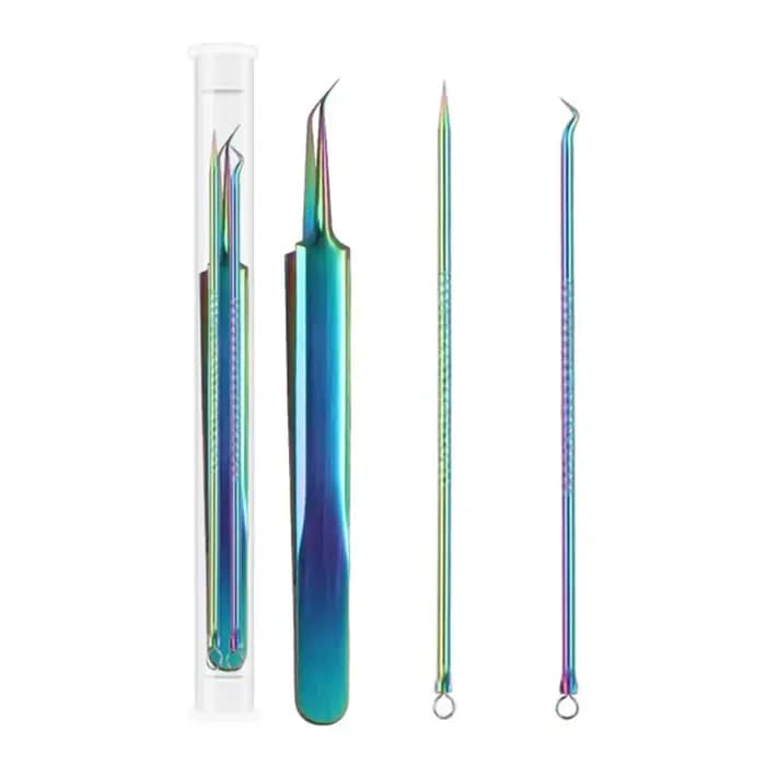 Kit d'outils de désherbage en vinyle avec boîte de rangement