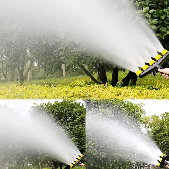 Pulvérisateur à brume Fine haute pression à 3 buses, pour jardin, ferme, légumes, fleurs, arrosage,