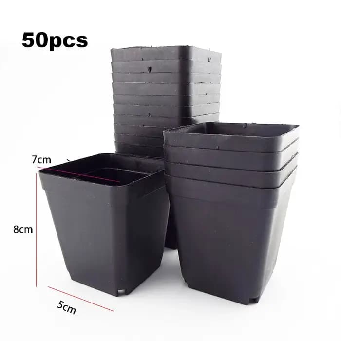 Pot de plantes en plastique 8x7x5 CM