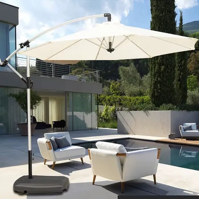 2/2.7/3m Protection UV Parasol Parasol Parapluie De Jardin De Couverture de Couverture De Parapluie
