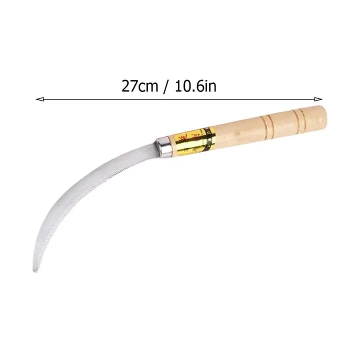 Serpette de jardinage domestique pour désherbage