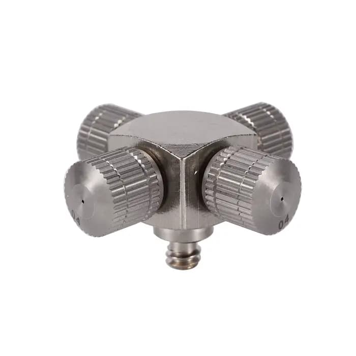 Buse de brumisation basse pression en acier inoxydable 303, 0.3/0.4/0.5mm, pulvérisateur d'irrigatio