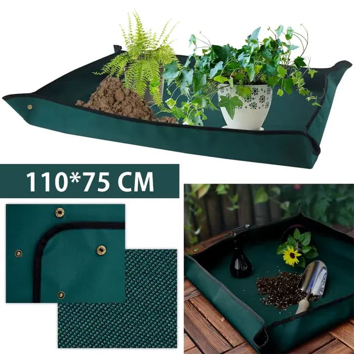 Tapis de plantation en tissu Oxford, 110CM, pliable, imperméable, pour pointage de plantes, pour jar