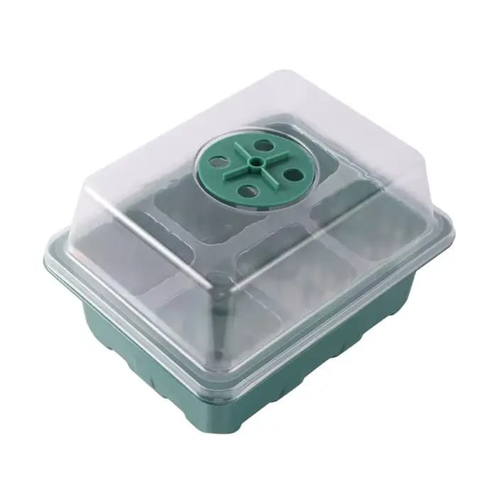Boîte de Germination respirante à 6 cellules, Mini serre, jardinière pour pépinière, légumes, fleurs