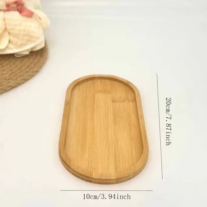 Plateau multi-bambou, soucoupe en bois, Pot de fleur, plateau de tasse, plaque de dessous de verre pour cuisine, assiette décorative, dessous de verre créatif, tapis de tasse à café