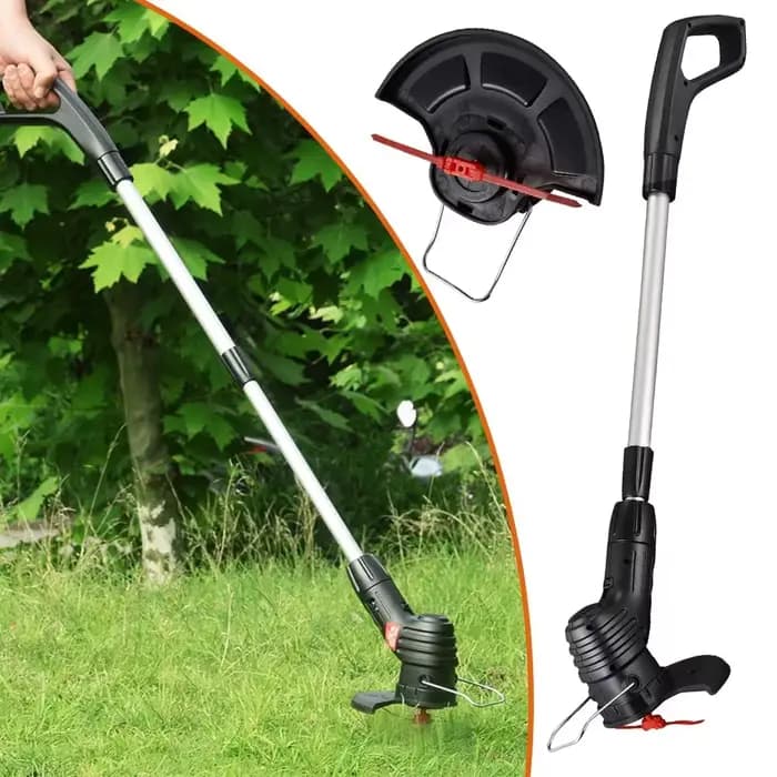 Tondeuse électrique portable sans fil, aste, basse, bruit, fleur, jardinage, élagage, déterminer, pe