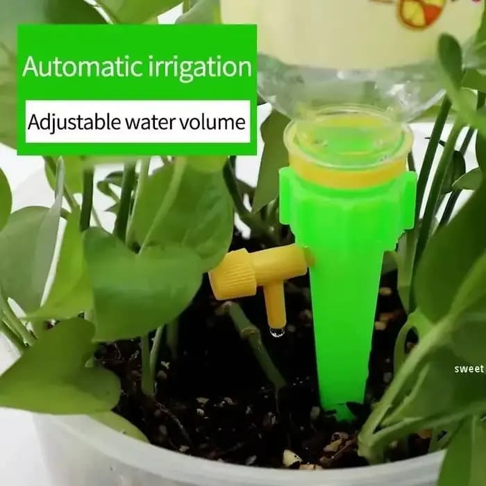 Système d'irrigation goutte-à-goutte automatique, pointe d'arrosage automatique pour plantes à fleur