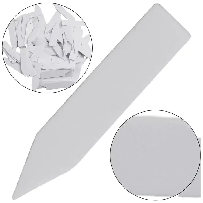 Étiquettes de plantes en plastique pour pots de fleurs, accessoires pour plantes de jardin, marqueur