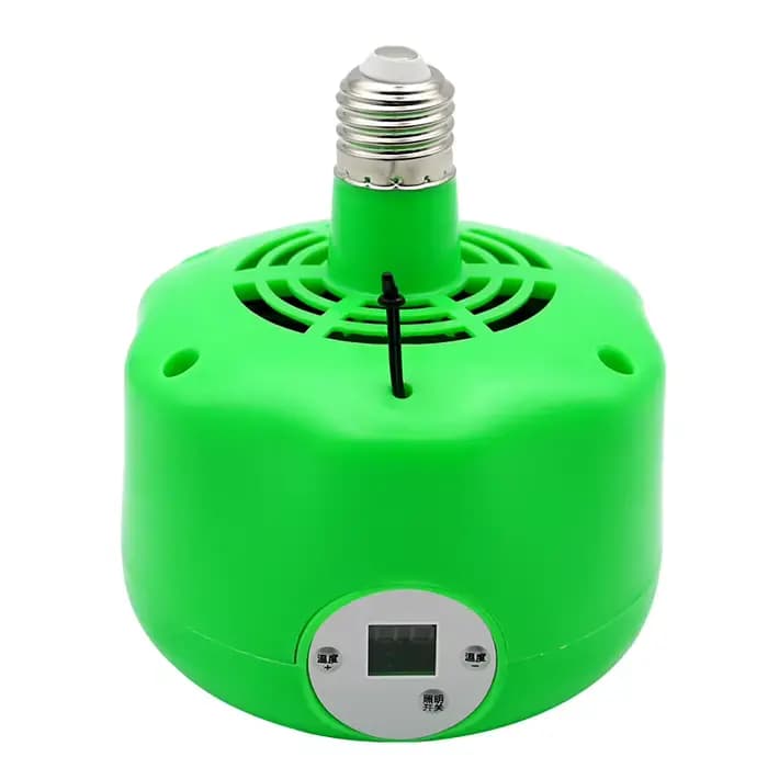Lampe chauffante pour animaux de compagnie, lumière chaude pour poulet, régulateur de température th