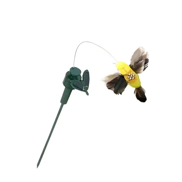 Colibri flottant solaire, Simulation créative, colibri volant automatique, plume artificielle, coule
