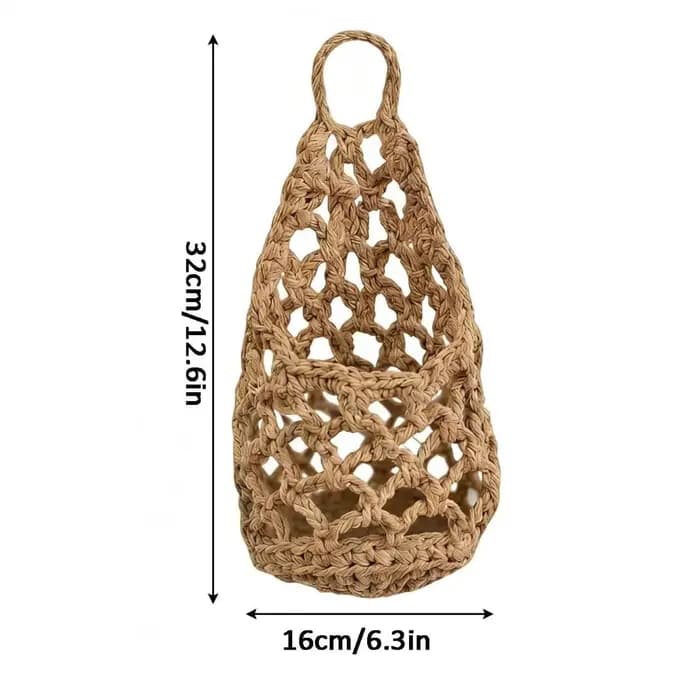 Support mural en macramé pour pot de fleurs, rangement gain de place, décoration intérieure, support mural pour plantes, chambre à coucher, salon