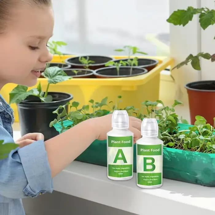 Nouveau engrais AB deux parties ensemble hydroponique plante de jardin alimentaire