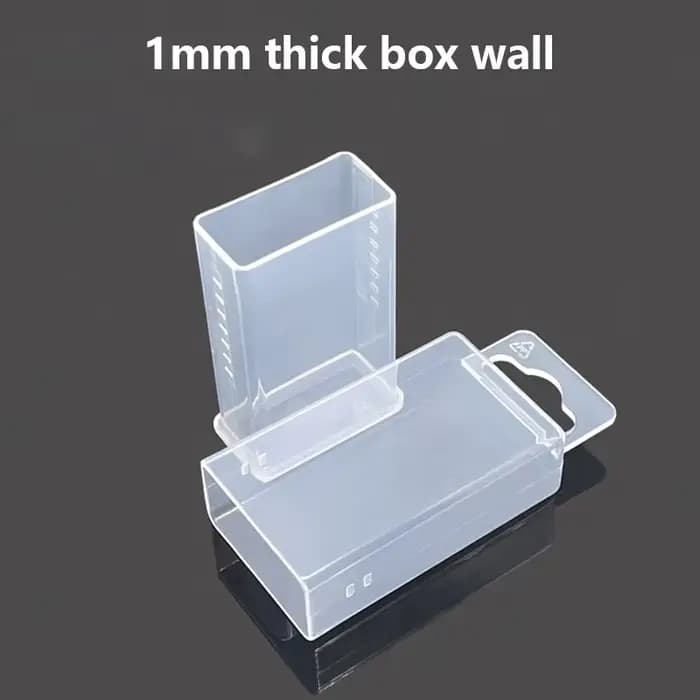 Boîte de rangement rectangulaire pour pièces d'outils