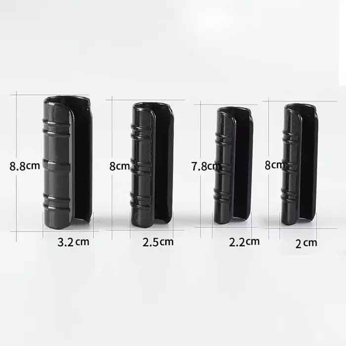 Clips de Tube de cadre de serre 20/22/25/32mm, Film d'ombrage, voile de filet, connecteur de pince U