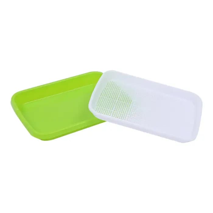 1pc, maison jardin balcon Portable animal de compagnie herbe hors sol hydroponique haricots plateau de semis