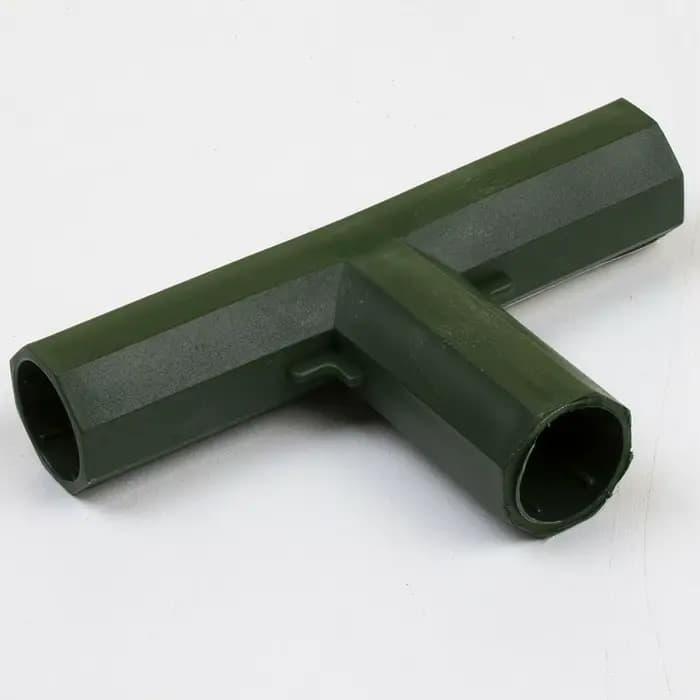 Joendoco-Connecteurs de plantes en plastique, 4 pièces, 16-17mm, pour cadre de serre, pôle de constr