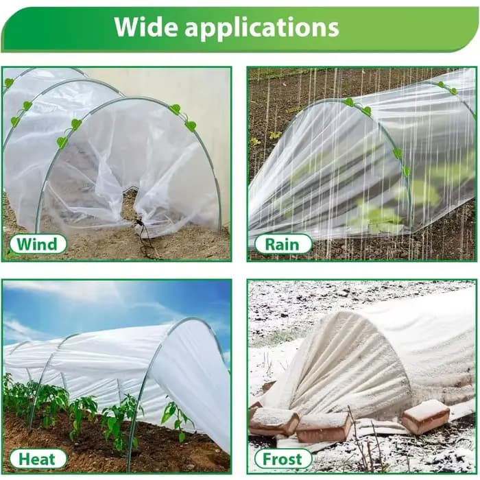 Cerceaux de serre pour Tunnel de culture, Kits de Support pour plantes arquées, plantes végétales, S